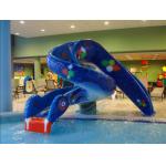 Kids Cobra Water Slide Fiberglass Swimming Pool Snake Water Slide for sale