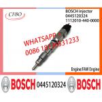 BOSCH 0445120324 Neutral Diesel Fuel Injector Assembly 0445120324 1112010-440-0000 For FAW Engine for sale