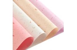 China Petal kraft paper retro mixed with Dongba paper flower packaging paper supplier