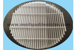 China Polypropylene 20mm Vane Distance Chevron Plate Mist Eliminator supplier
