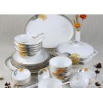 45pc Bone China Dinnerware Set for sale
