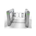 120W Face Recognition Thermal Detection Swing Turnstile Gate