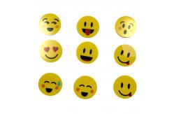 China Removable Personalized Custom Emoji Sticker Modern Teacher Aids supplier