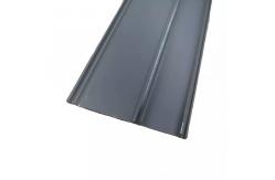China Custom Shape T5 Sliding Wardrobe Aluminum Profile For Cabinet Frame And Track supplier