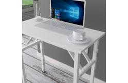 China Small Computer Desk Folding Table No Assembly Sturdy Small Writing Desk Folding Desk supplier