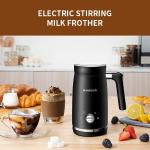 Automatic Espresso Milk Frother Stainless Steel Hot Cold Cappuccino Milk Frother