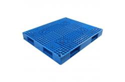 China Heavy Duty Double Sides Euro HDPE Plastic Pallet Large Stackable Reversible supplier