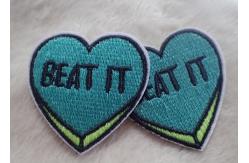 China High Frequency Custom 3D Rubber Patches With Sleeve Badges For Ski -  Wear supplier