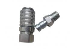 China PD Series 1/4 Diagnostic Hydraulic Quick Coupler 42Mpa NPT Standard supplier