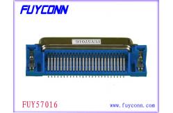 China Male 14 24 36 50 Pin Centronics Connector PCB Right Angle supplier