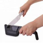 2 Stage Any Color Household Knife Sharpener Weight 170g Alloy Wheel Knife Sharpener for sale