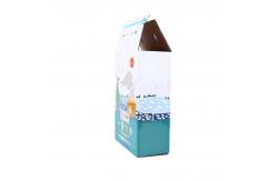 China Custom Printed Single Wall Corrugated Food Package Zipper Boxes Manufacturer supplier