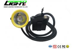 China Lithium Battery 1.67W 10000lux 216lum Miner Head Lamp supplier