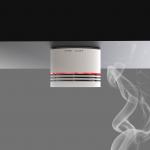 FCC ROHS Tuya WiFi Smoke Detector 2.4GHz Wifi Connected Smoke Alarms for sale