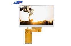China Normally White TFT LCD Module 4.3 Inch with ST7282 Driver lC supplier