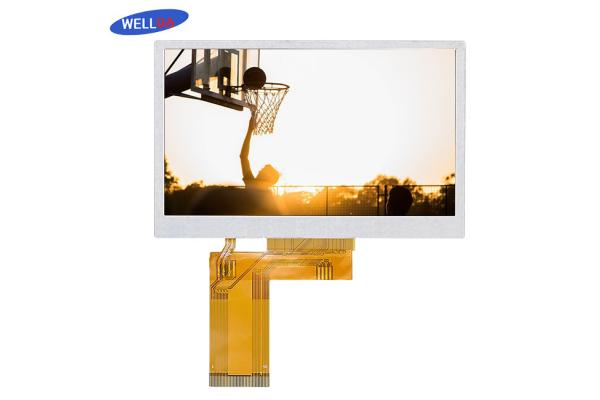 Normally White TFT LCD Module 4.3 Inch with ST7282 Driver lC