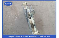 China Four Wheels Optical Fiber Combined Stringing Block Pulley Opgw Stringing Tools supplier