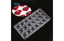 China DIY PC Cake Decorating Chocolate Molds Silicone Mouth Shape supplier