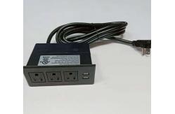 China Multimedia Conference Table Socket Pop - Up Multi - Function Cable Box supplier