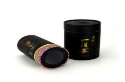 China Cardboard Paper Tube With The Window In The Lid supplier
