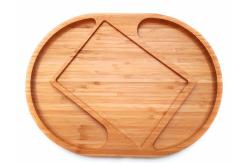 China Bamboo Cheese Board with Cutlery Knives Set and Slate Cheese Board supplier