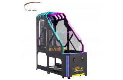 China Big LCD Arcade Basketball Shooting Machine With Video Screen 250*110*257cm supplier