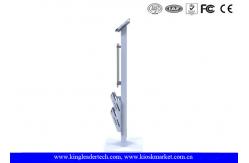 China Mini Secure Ipad Kiosk Stand Lockable , Ipad Display Stand Leaflet Rack supplier