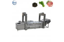 China Automatic Steam Heating Vegetable Blanching Machine For Potato Chips supplier