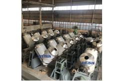 China High Speed Precise V Mixer Blender Machine For Fine Powder Blending supplier