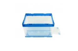 China Width Sides Opening Collapsible Plastic Containers Light Weight supplier