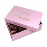 Luxury Two Pieces Cardboard Paper Packaging Removable Lid Rigid Gift Boxes Custom Logo