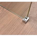 8mm Pivot Shower Screen 600x2000mm Aluminum Frame