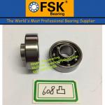 Precision Bike Ball Bearings 608 Single Convex Bearings 8*22*10mm for sale
