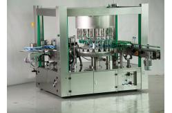China One Side Ropp Automated Labeling Machine , Hot Melt Glue Bottle Label Applicator supplier