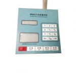 Industrial Grade White LED Membrane Keypad with IP65 Protection Level and 1 Million Times Lifespan for sale