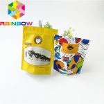 Custom Printed Aluminum Foil Food Packaging Bag Laminated Zip Lock For Beef Jerky for sale