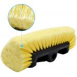 10  Yellow Quad All Sided Car Detailing Brush With Soft Bristle RV Truck Use for sale