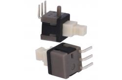 China 5.8x5.8mm On Off SPST DIP Push Button Switch 50VDC 0.5A supplier