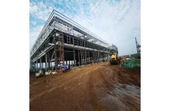 China Industrial Prefabricated Steel Structure Building H Beam Steel Frame Prefab Building supplier