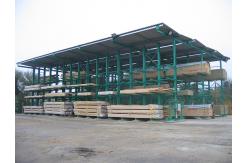 China Powder Coated Double Sided Cantilever Racking Warehouse Metal Heavy Duty Cantilever Rack supplier