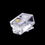 Zion Communication Cat3 6P2C RJ11 Connector Plug Accessories for sale