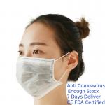 Single Use Disposable Pollution Mask , Dust Mask Respirator Practical Safety for sale