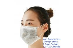 China Single Use Disposable Pollution Mask , Dust Mask Respirator Practical Safety supplier