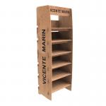 Customizable Electronic Product Display Racks Plywood Shelves For Commercial Supermarkets for sale