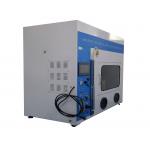 PLC Control Flammability Testing Equipment , Horizontal And Vertical Burning Test Apparatus