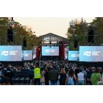 Shopping Center LED Billboard P6.67 Outdoor Rental / Fixed Installation LED Screen for sale
