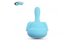 China Chewable Soft Silicone Baby Teether Brush Cute Piggy Shape BPA Free supplier