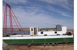 China 500m3/h Flow Rate Jet Suction Dredger For Small Rivers And Lakes supplier