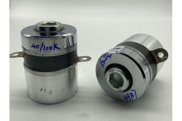 Double Frequency 50w Ultrasonic Transducer 40k / 100k For Cleaner
