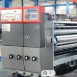 7.5kw Fan Corrugated Box Printer Slotter Die Cutter Machine for sale